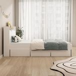 تخت خواب تک نفره مدل ناتوپولوف سایز 90×200 سانتی متر