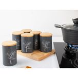 ست جا ادویه 7 پارچه آرتیستون مدل بامبو