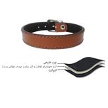 دستبند چرم وارک مدل پرهام کد rb201