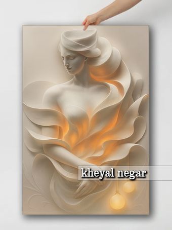 تابلو دیواری هنری مدرن  _ کد O100