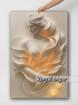 تابلو دیواری هنری مدرن _ کد O100