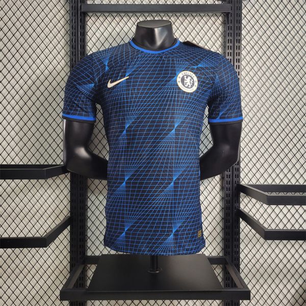 تی شرت ورزشی مردانه مدل چلسی ورژن پلیری Away 2024