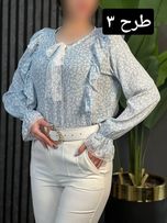 شومیز چیندار دلسا کد 1695