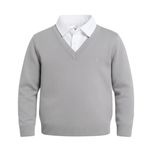 پلیور یقه برگردان پسرانه مدل MDSS-CH5151