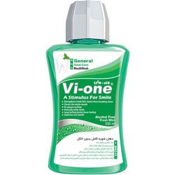 دهان شویه بدون الکل وی وان مدل General Fresh Mint حجم 330 میلی لیتر
