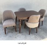 میز و صندلی ناهارخوری 4 نفره گالری چوب آشنایی مدل 867
