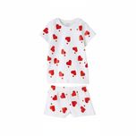 ست تی‌شرت آستین کوتاه و شلوارک راحتی نوزادی مدل MDSS-CH3751