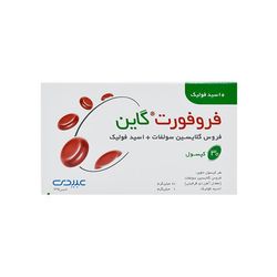 کپسول فروفورت گاین  دکتر عبیدی بسته 30 عددی