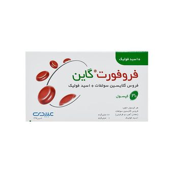 کپسول فروفورت گاین  دکتر عبیدی بسته 30 عددی