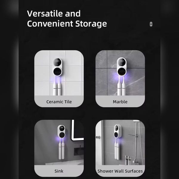 نگهدارنده هوشمند مسواک بیتوی مدل ضدعفونی کننده و خشک کن X122
