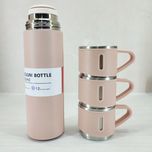فلاسک مدل کادویی VACUUM FLASK SET گنجایش 0.5 لیتر به همراه لیوان مجموعه 3 عددی