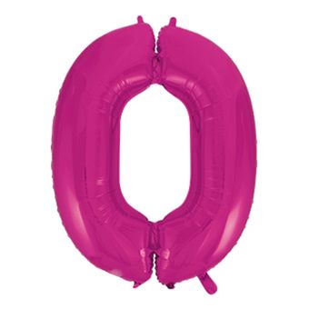 بادکنک فویلی طرح عدد 0