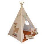 چادر سرخپوستی بازی کودک طرح حیوانات PT509