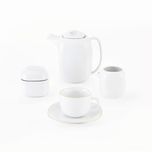 سرویس غذاخوری 98 پارچه چینی زرین ایران سری کواترو مدل سمن درجه یک