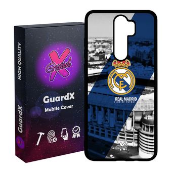 کاور گارد ایکس طرح Real Madrid مدل Glass10054 مناسب برای گوشی موبایل شیائومی Redmi 9 / 9 Prime