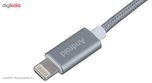 کابل تبدیل USB به لایتنینگ/microUSB یونیتک مدل Y-C4023GD طول 1.5 متر