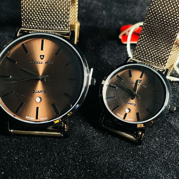 ست ساعت مچی عقربهای زنانه و مردانه سوئیس آرت مدل ANT620060/61-07