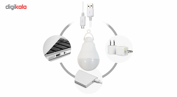 چراغ اضطراری آویز چادر مدل USB-OTG