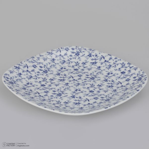 سرویس غذاخوری 27 پارچه 6 نفر چینی زرین ایران مدل کواترو ورنیکا درجه عالی