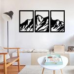 دیوارکوب مدل چوبی کد T57-2 مجموعه دو عددی