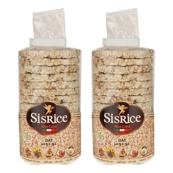 رایس کیک جو دو سر بدون گلوتن سیس رایس - 120 گرم بسته 2 عددی