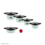 سرویس تابه و قابلمه گرانیتی 12 پارچه ام جی اس مدل KC1216