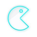 چراغ نئونی دیواری طرح دونه خوار 