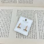 گوشواره زنانه ژوپینگ رنگ ثابت ضد حساسیت