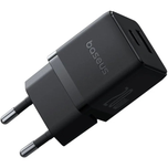 شارژر دیواری 20 وات باسئوس مدل Baseus Palm Fast Charger C+U 20W EU