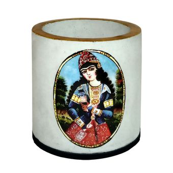 گلدان بتنی مدل خاتون 02