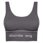 نیم تنه ورزشی زنانه ماییلدا مدل بدون فنر پددار کد 4559 رنگ خاکستری