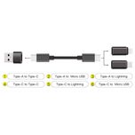 کیت مبدل 8 کاره مسافرتی بودی مدل DC516CB با گارانتی شرکتی