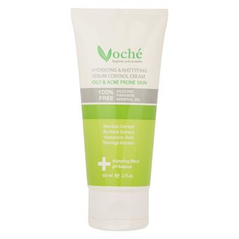 کرم آبرسان وچه مدل Bamboo مناسب پوست‌های چرب و مستعد آکنه حجم 60 میلی‌لیتر