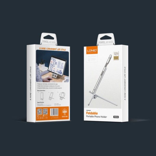 پایه نگهدارنده گوشی موبایل و تبلت الدینیو مدل MG06