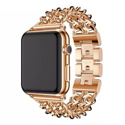 بند مدل کارتیر دو ردیف مناسب برای اپل واچ 38/40/41 میلی متری