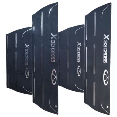 برچسب پارکابی خودرو امیران اسپرت طرح چرم کد 2025043 مناسب برای X33 کراس مجموعه 4 عددی