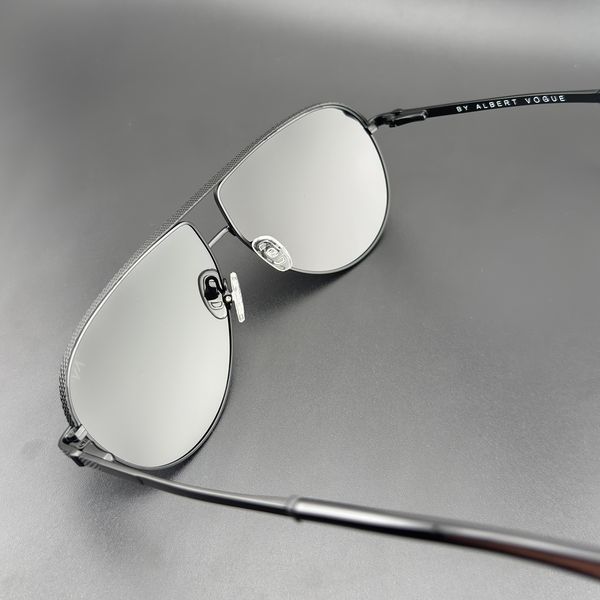 عینک آفتابی خلبانی مردانه آلبرت وگ مدل JS8540C91-P142 Avantgarde Visionary