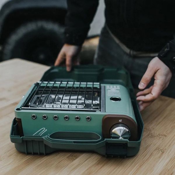 اجاق و ظرف سفری کووآ مدل Retro All In One Mini کد KGG-1805