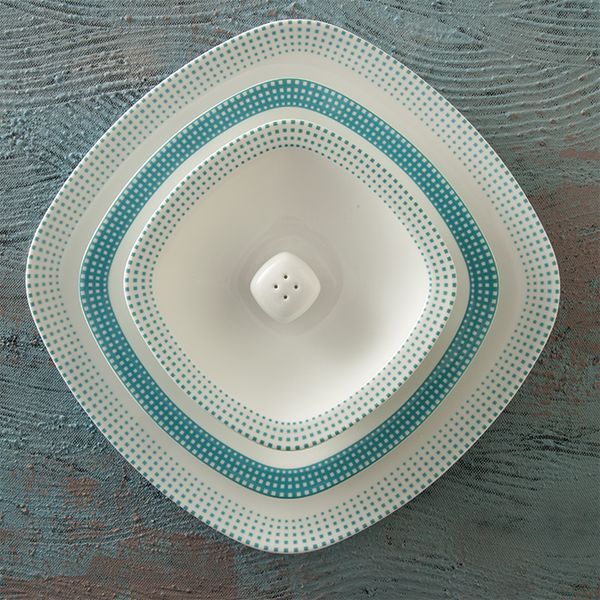 سرویس غذاخوری 27 پارچه 6 نفره چینی زرین ایران مدل Mon Belan