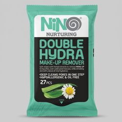 دستمال مرطوب نینو مدل Double Hydra بسته 27 عددی