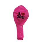 بادکنک مدل i love you  کد 01 بسته 25 عددی