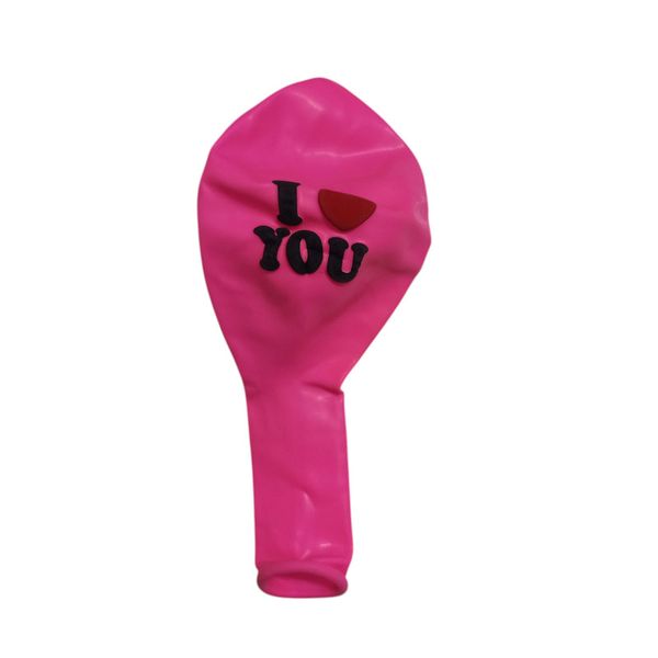 بادکنک مدل i love you  کد 01 بسته 25 عددی