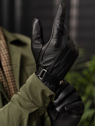 دستکش چرم طبیعی کدg109