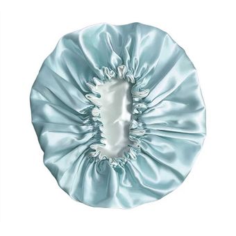 کلاه زنانه مدل خواب ساتن دورو فری سایز رنگبندی مختلف