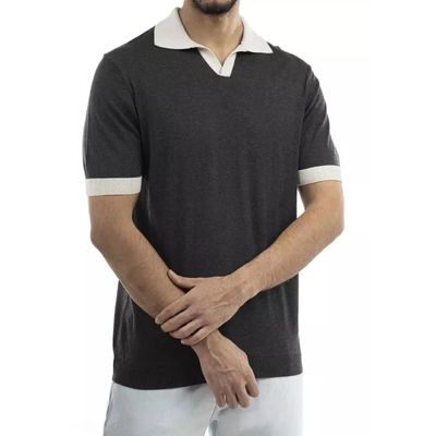 پولوشرت آستین کوتاه یقه برگردان مردانه مدل MDSS-NE8767