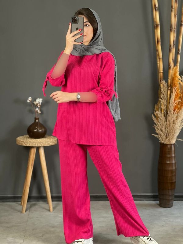 ست کراش آستین بند دار 1138