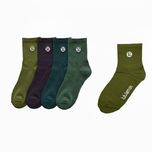 جوراب ورزشی ساق بلند مردانه مدل GS-M-279975 مجموعه 5 عددی