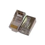 سوکت شبکه CAT7 SFTP مدل امپ بسته 50 عددی