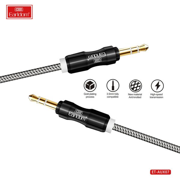 کابل AUX ارلدام مدل AUX07 طول 1.5 متر