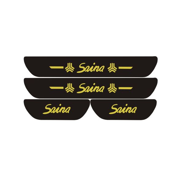 برچسب پارکابی خودرو کد SNG1 مناسب برای ساینا بسته 4 عددی